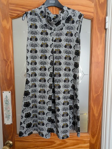 Izabel london owl print jersey - london,