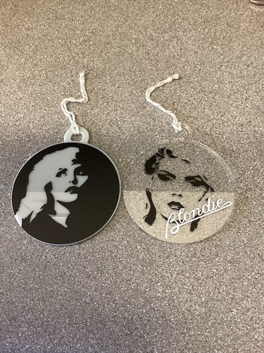 Blondie perspex hanging - x,