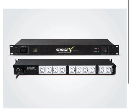 Surgex sx1213i 13a - 13a/240v, rack