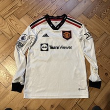 Adidas Manchester United Away Shirt 2022/23 - Man Utd - Boys 9-10 Year Antony 21
