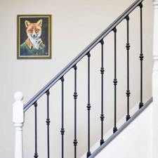 Enfield Black Steel Stair