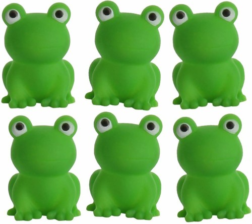 Green plastic squeaky - 6,