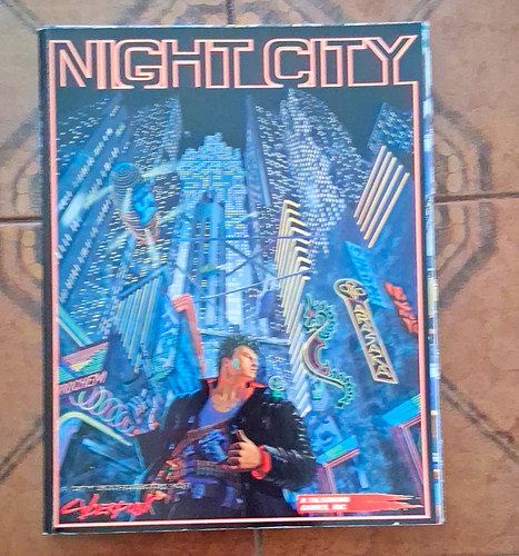 Cyberpunk night city - night,