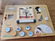 Tender Leaf weather watch activity station wooden toy (montessori) Educational