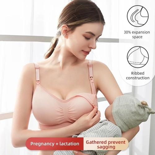 Plus size seamless nursing bra - plus,