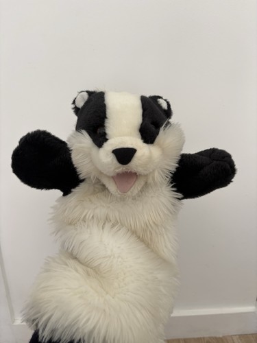 Badger hand puppet the - hand,