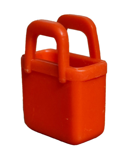 Playmobil antique red bag 1st - red,
