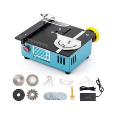 Mini Table Saw, 96W Dual Motor