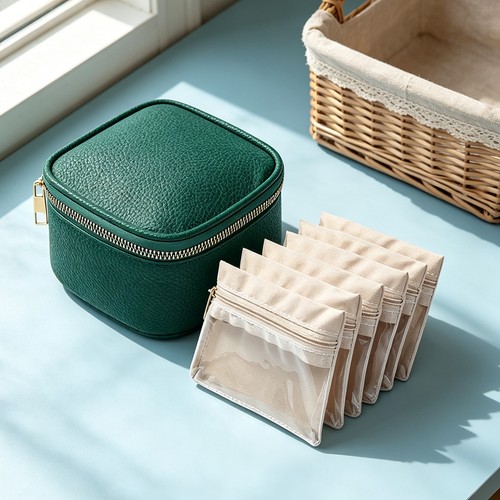 Portable jewelry storage - pu,