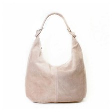 Real Leather Lovely Suede Hobo Woman Lady Medium Shoulder Commuting handbag