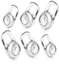 6 Clear Small Medium Large