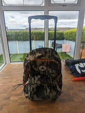 Kids Converse Chuck Taylor All Star Steel Day Mini Rolling Roller Backpack Army