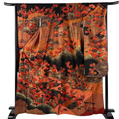 Woman japanese kimono - kimono, furisode