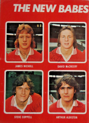 Manchester utd autographed - manchester,