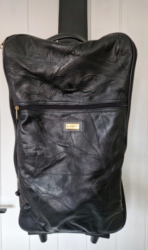 Beaugency black leather - leather, cabin