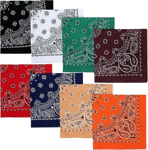 100 soft cotton bandanas for - bandanas,