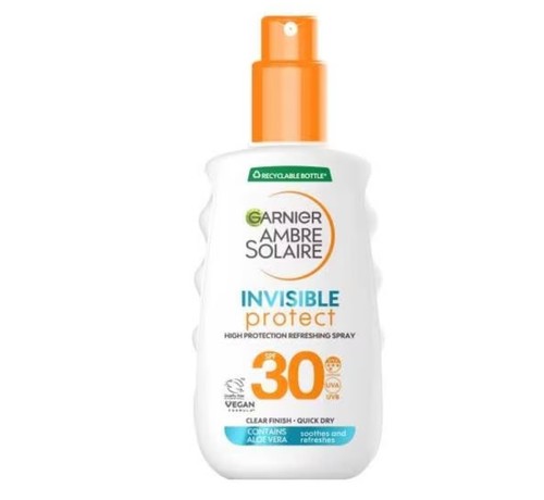 Ambre solaire invisible - ambre,