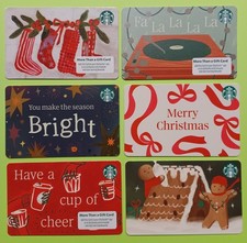 STARBUCKS GIFT CARDS 2025 " 6