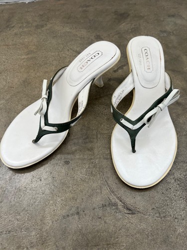 Vtg y2k coach italy - sandals, 7