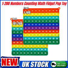 Numeracy Pop Fidget Number