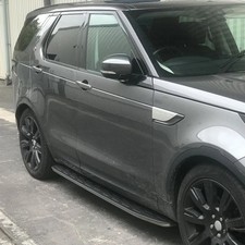 SIDE STEPS RUNNING BOARDS FOR LAND ROVER DISCOVERY SPORT L550 2014-23 ALL BLACK