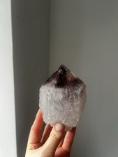 Large Raw Amethyst Root Point
