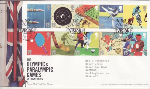 Stamps first day cover - day,
