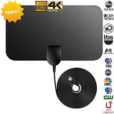 Firmrock TV Aerial Newest,Freeview Indoor TV Aerial,50 Miles Digital TV Aerial