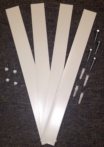 Aluminum wrap around rain - wrap,