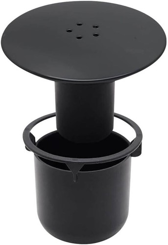 Black shower waste - shower, drain