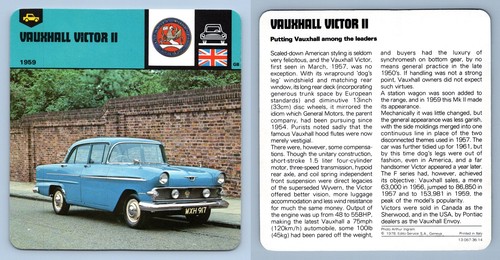 Vauxhall victor 1959 gt - ii,