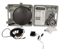 Portable Digital Satellite Dish Kit Complete, Pre-Owned Tested Just Main Unit