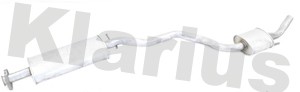 Klarius ar232k exhaust - exhaust, centre