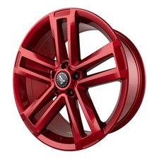 Candy Red x4 20" Amarok Vag67 Style Alloy Wheels VW Transporter T5 T6 T6.1