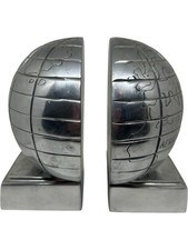 M&S Home Globe Bookends Modern