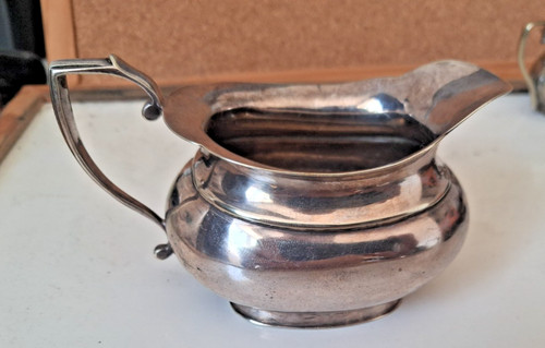 Vintage silver plate milk jug - vintage,