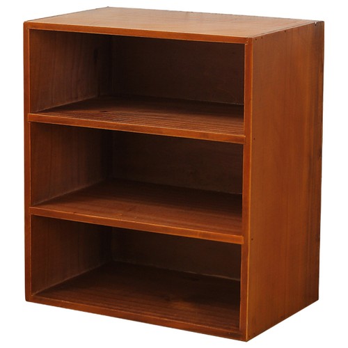 Wood desktop organizer small - wood,