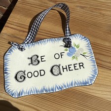 Solian Ware Plaque For Hanging