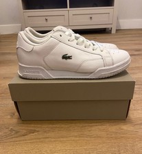 White Lacoste Twin Serve