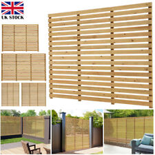 Slatted Fence Panels Outdoor Wooden Fence Treated Slatted Fence Garden Panel l
