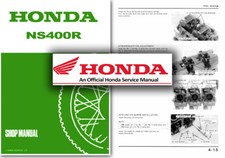 Honda NS400R Service Workshop