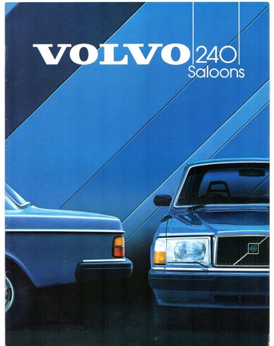 Volvo 240 saloons 1983 - 240, 1983-1984