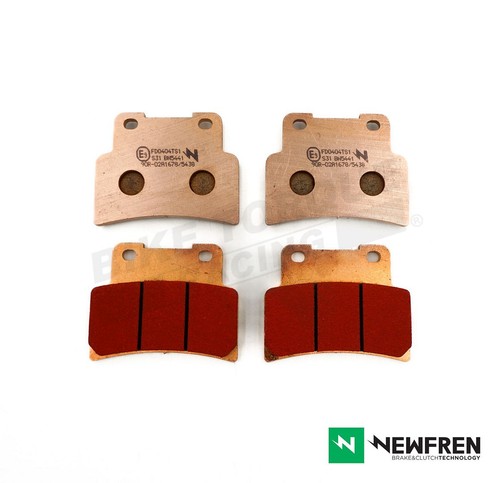 Newfren front sintered brake - sintered,