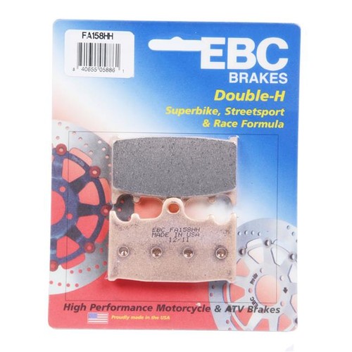 Ebc front brake pads fa158hh - front,