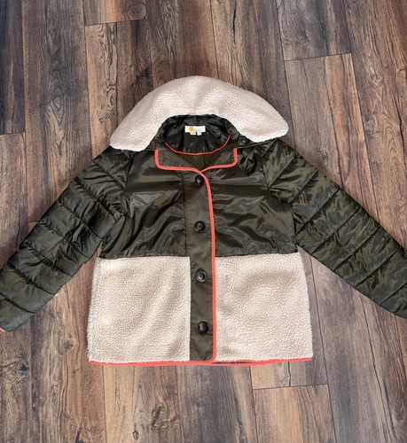 Boden puffer jacket olive - jacket, 12