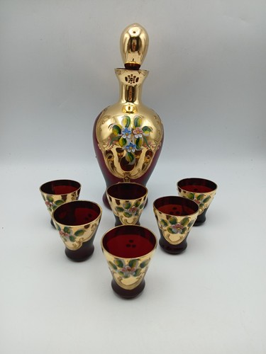 Vintage bohemian style ruby - bohemian,