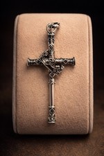 Cross Pendant With Crown