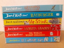 David Walliams CD Audio Book Bundle x6