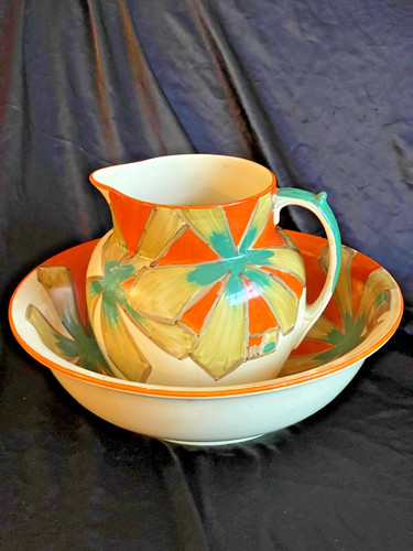 Clarice cliff style myott - style,