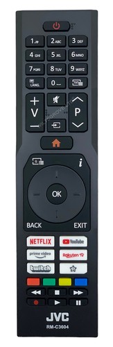 Jvc original remote control - tv,